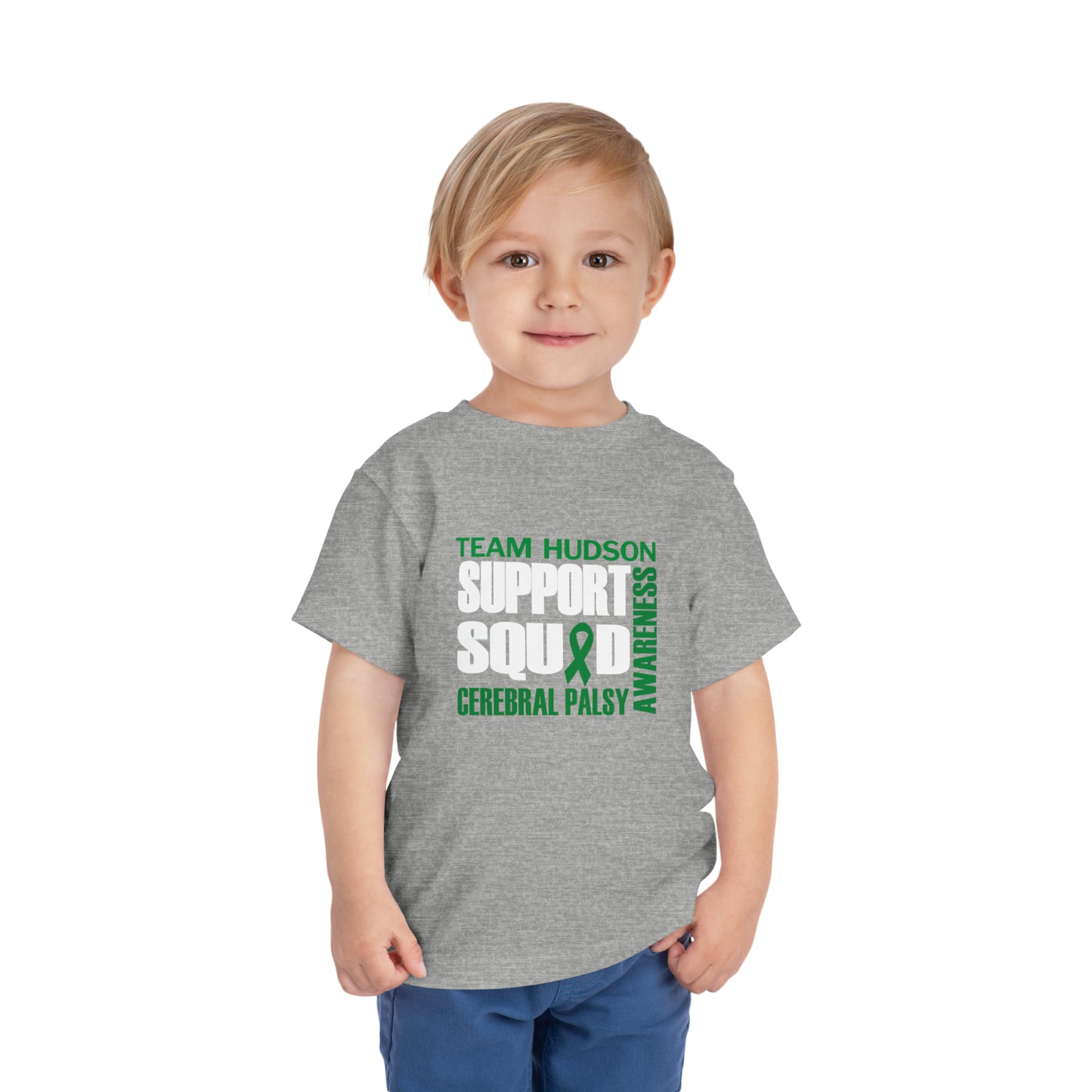 SUPPORT SQUAD | TEAM HUDSON | Toddler Short Sleeve Tee 2T-5T