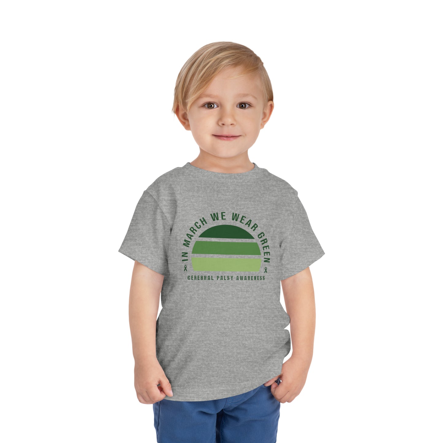 IN MARCH WE WEAR GREEN | Toddler Short Sleeve Tee 2T-5T