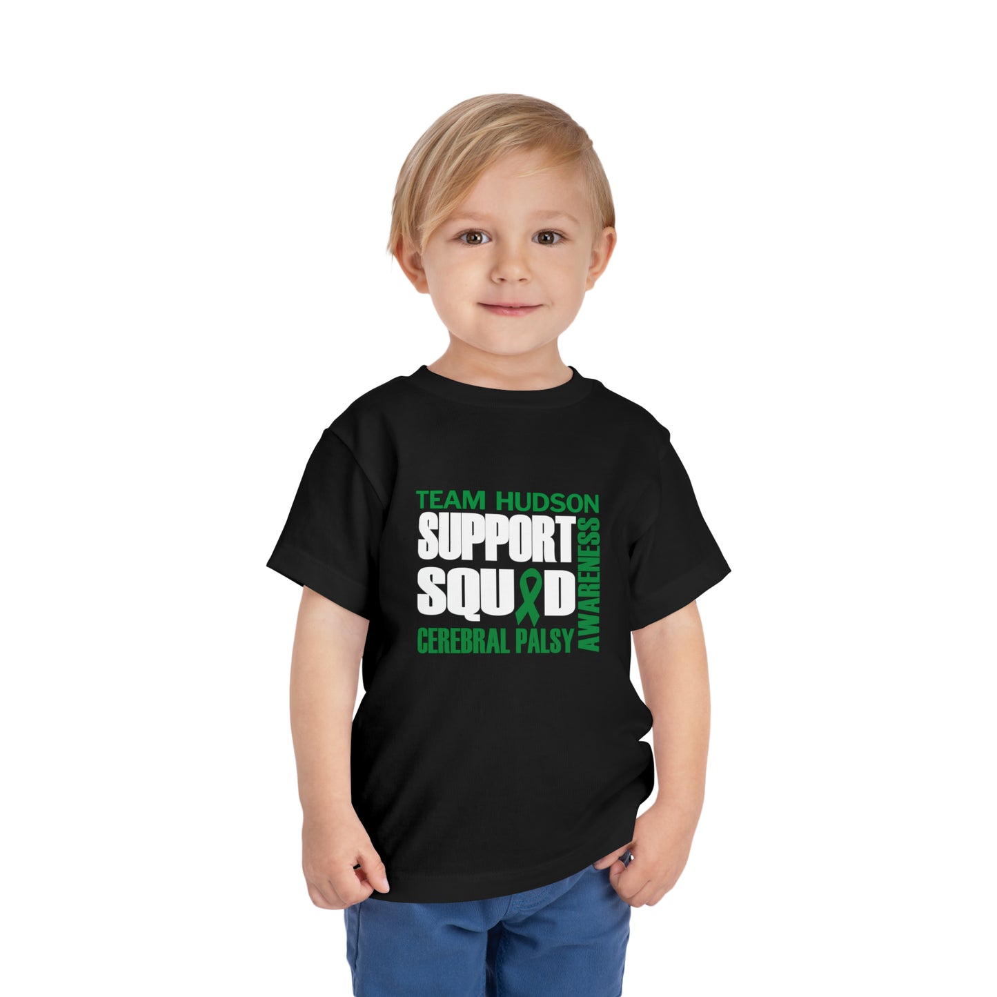 SUPPORT SQUAD | TEAM HUDSON | Toddler Short Sleeve Tee 2T-5T