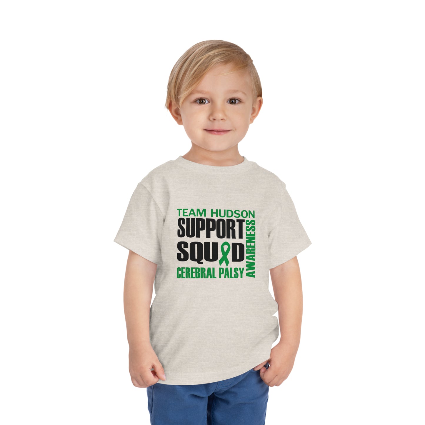 SUPPORT SQUAD | TEAM HUDSON | Toddler Short Sleeve Tee 2T-5T