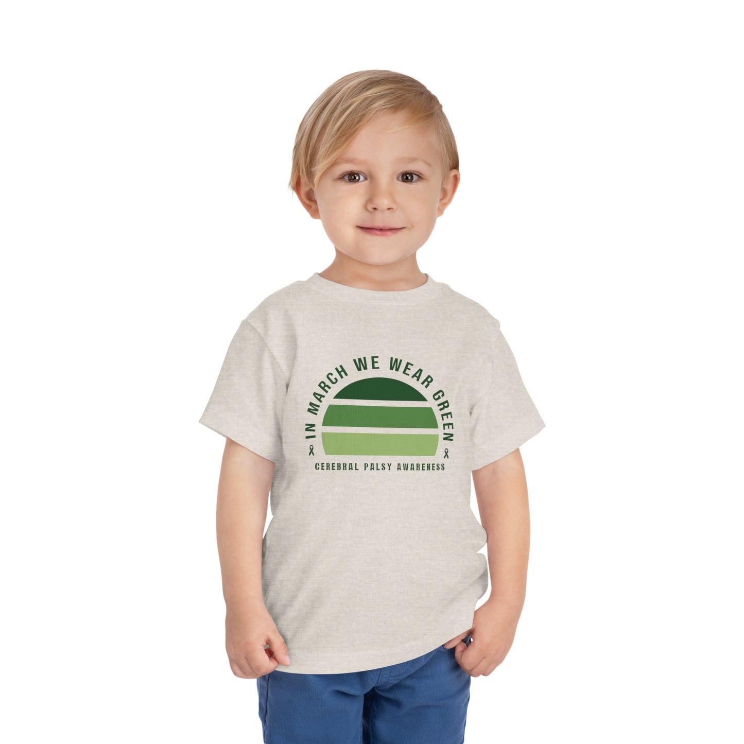 IN MARCH WE WEAR GREEN | Toddler Short Sleeve Tee 2T-5T