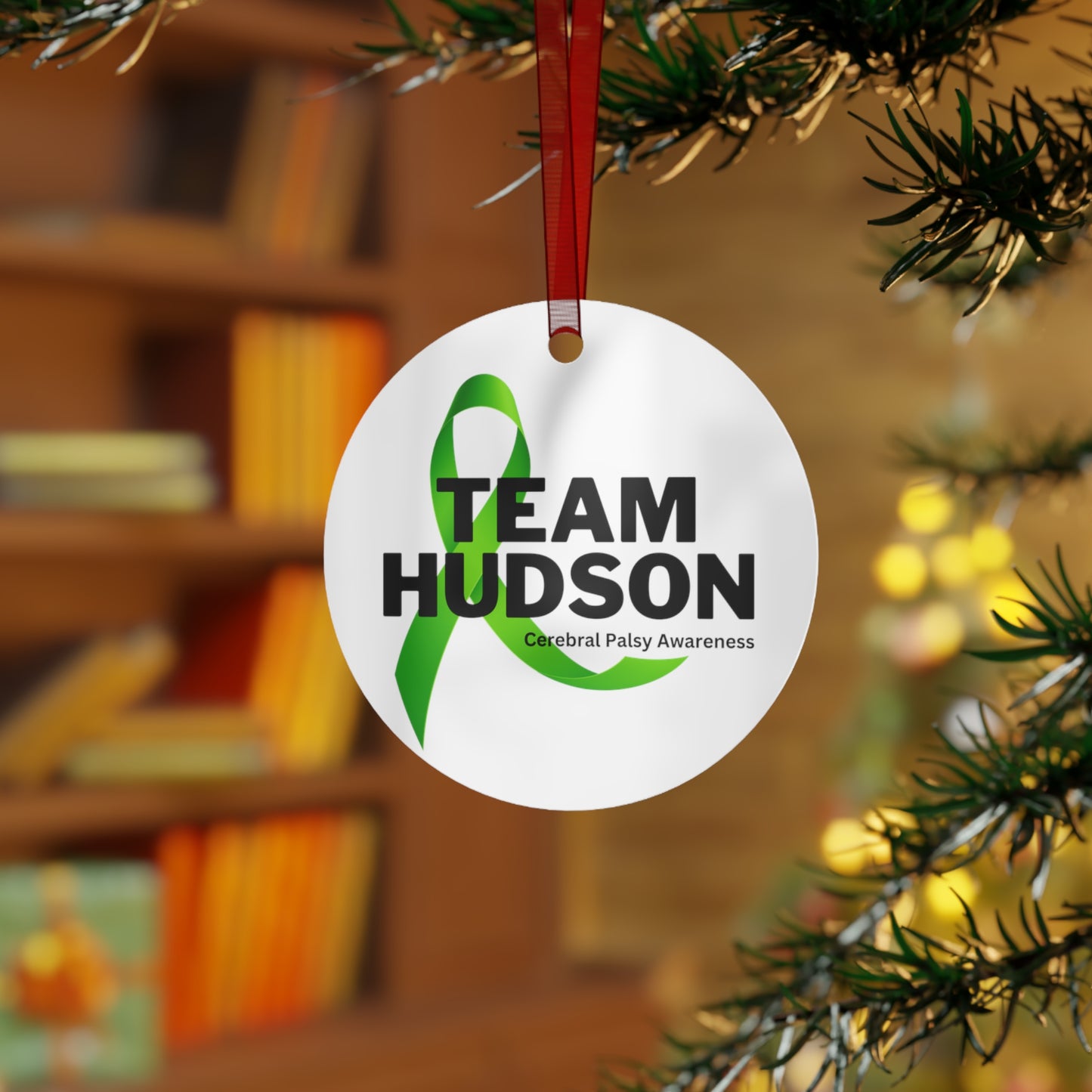 TEAM HUDSON | Metal Ornament