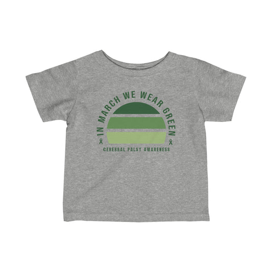 IN MARCH WE WEAR GREEN | Infant shirt 6-24 months | Rabbit Skins