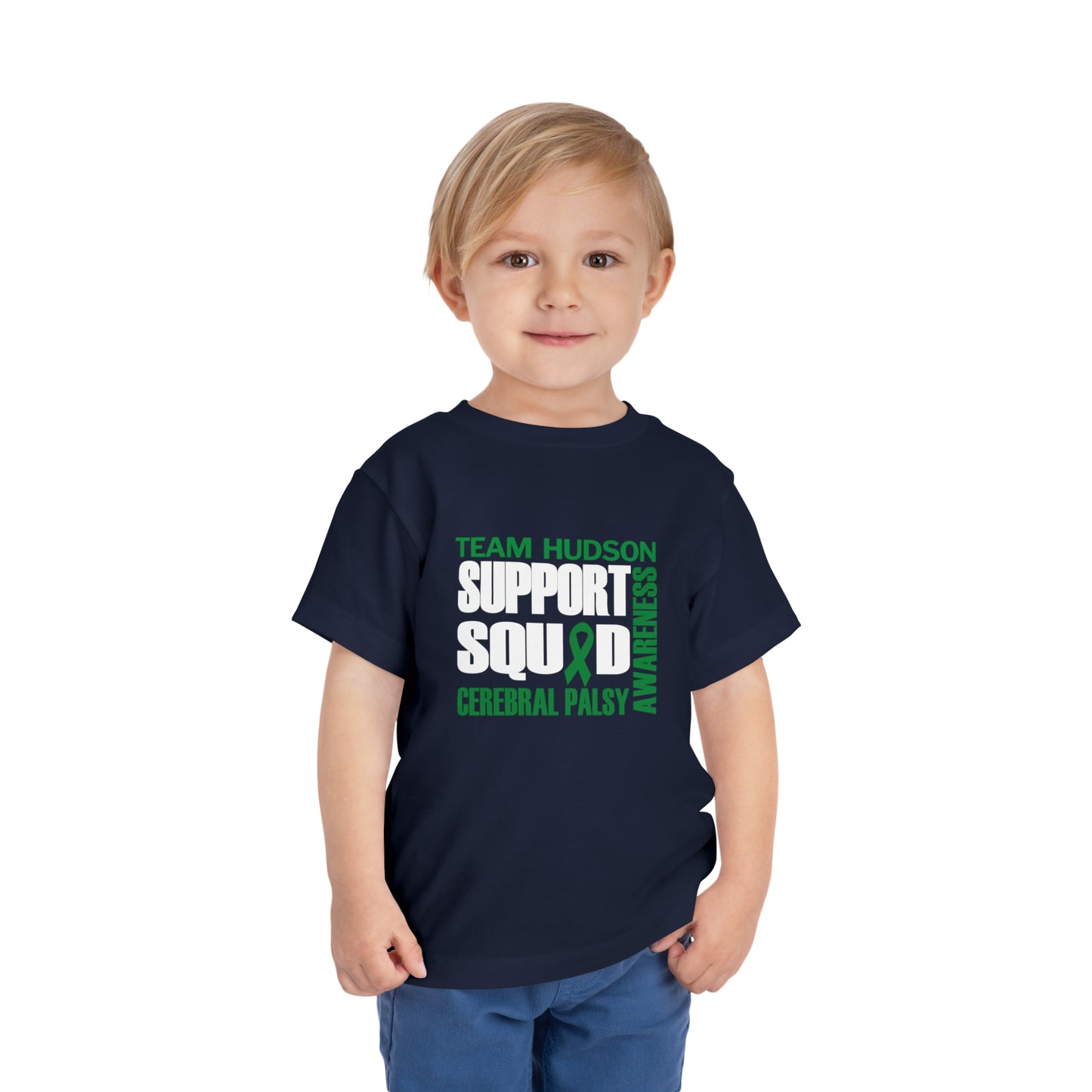 SUPPORT SQUAD | TEAM HUDSON | Toddler Short Sleeve Tee 2T-5T