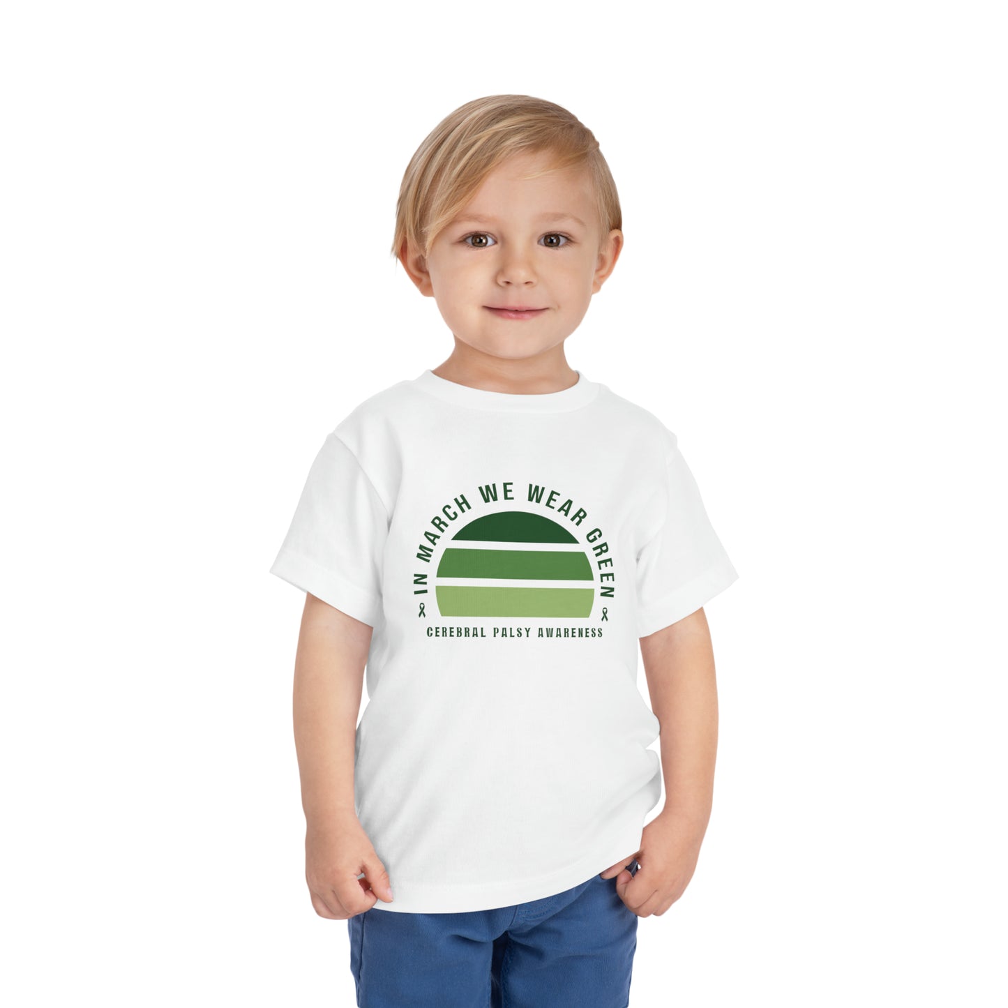 IN MARCH WE WEAR GREEN | Toddler Short Sleeve Tee 2T-5T