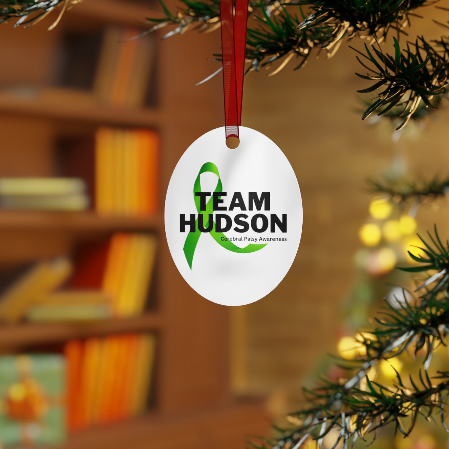 TEAM HUDSON | Metal Ornament