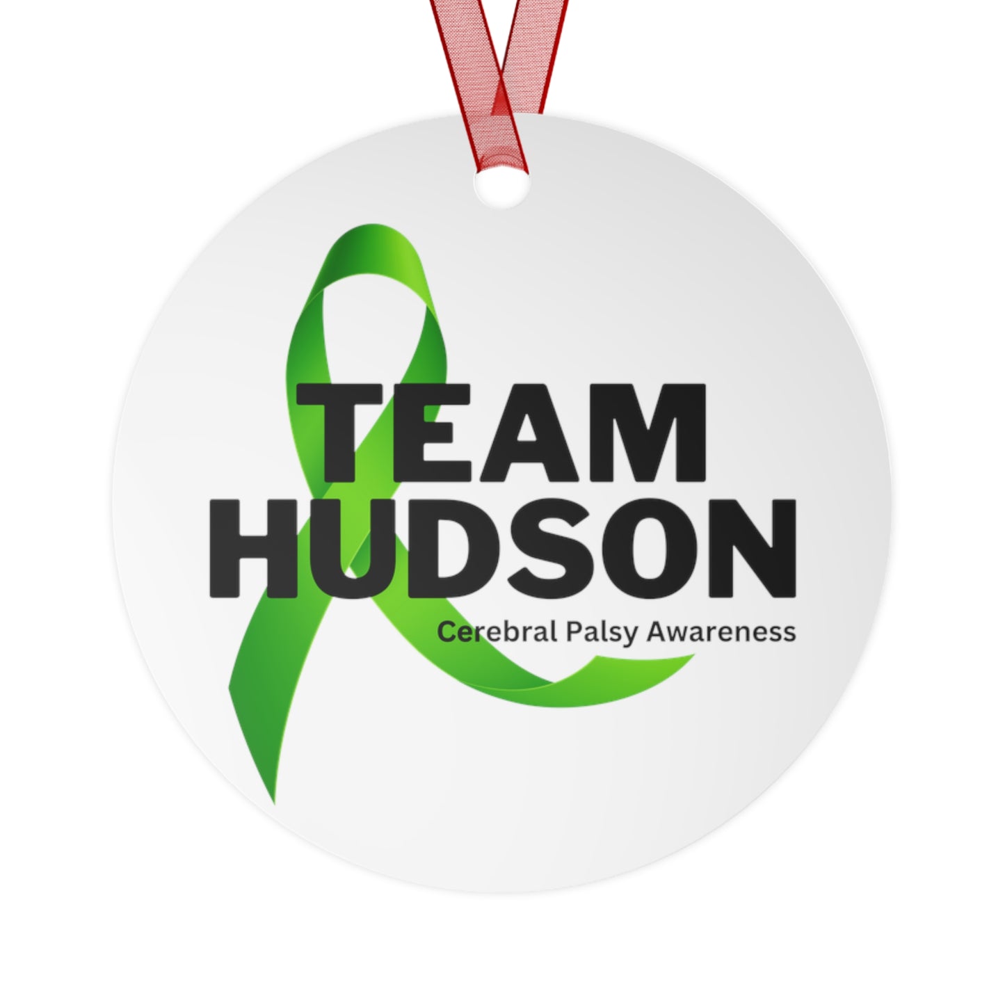 TEAM HUDSON | Metal Ornament