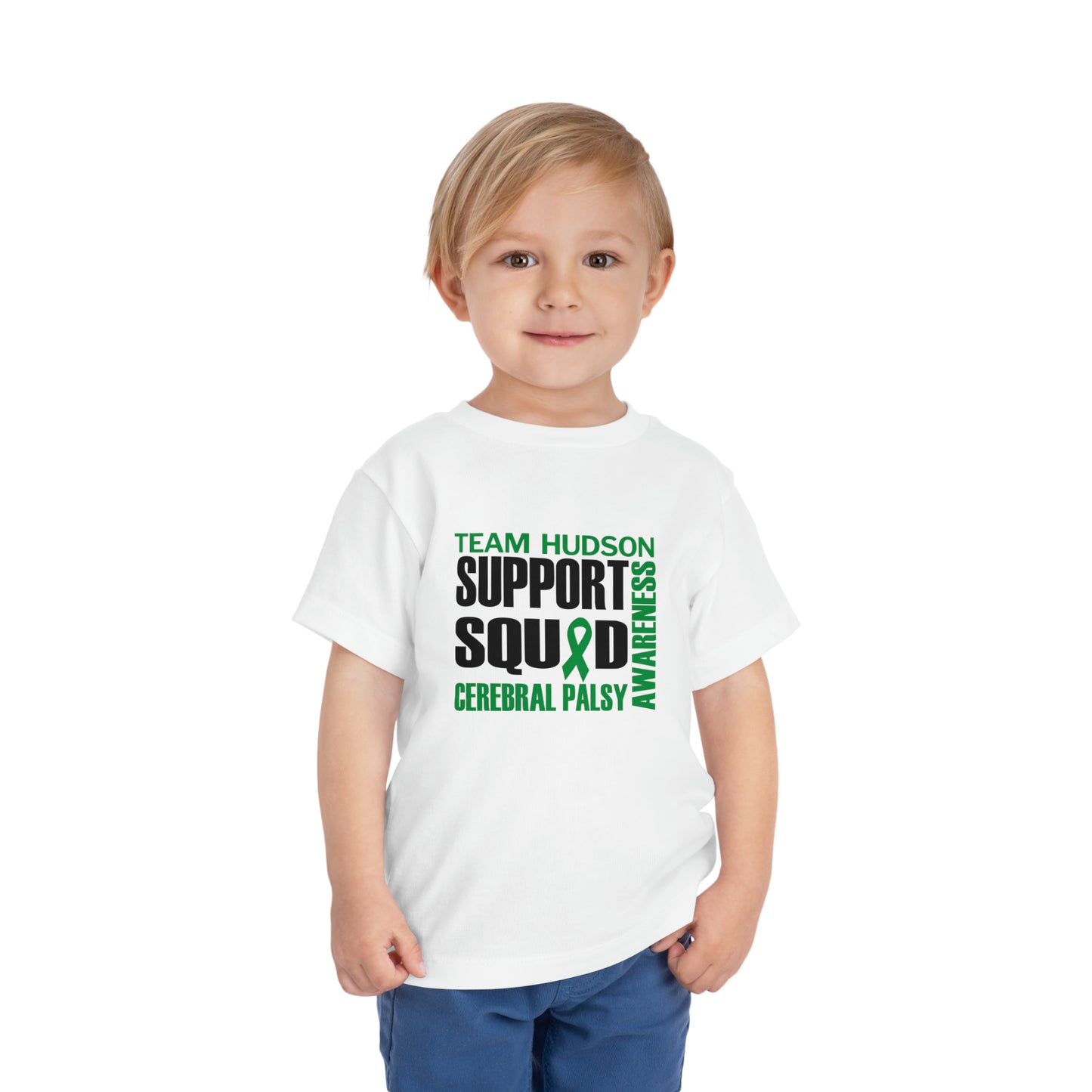 SUPPORT SQUAD | TEAM HUDSON | Toddler Short Sleeve Tee 2T-5T