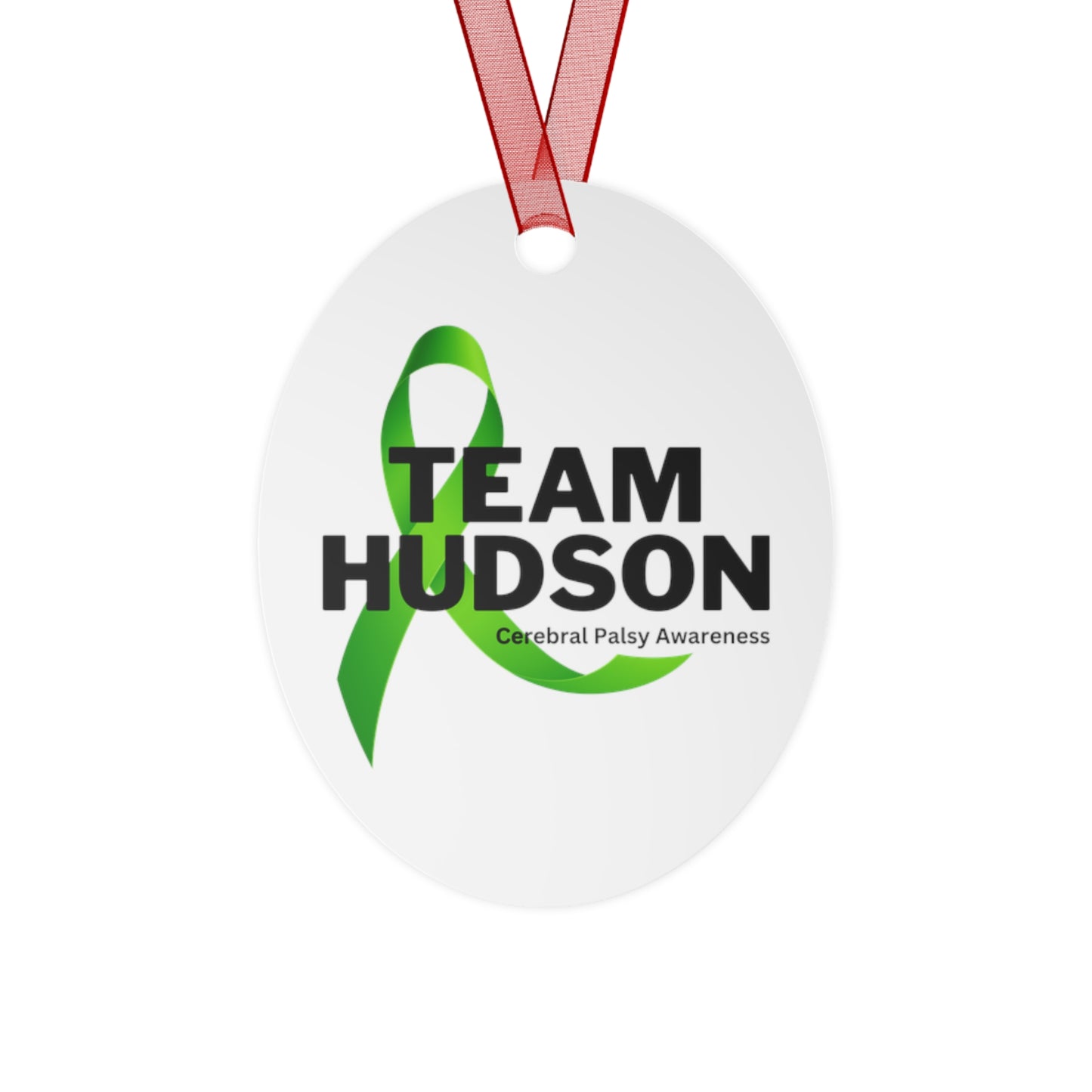 TEAM HUDSON | Metal Ornament