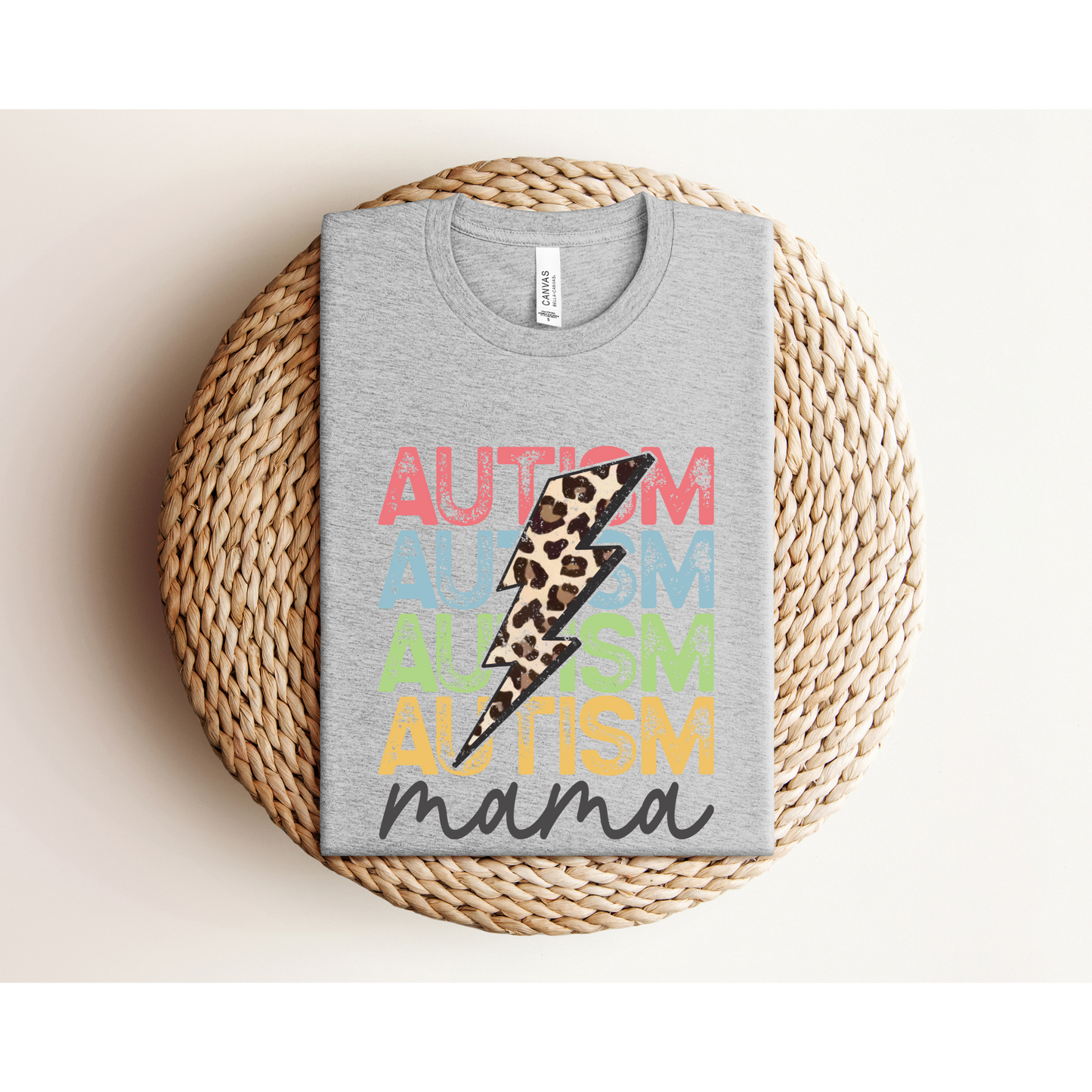 AUTISM MAMA | Tee | Bella+Canvas