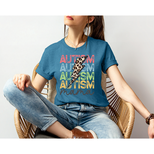 AUTISM MAMA | Tee | Bella+Canvas