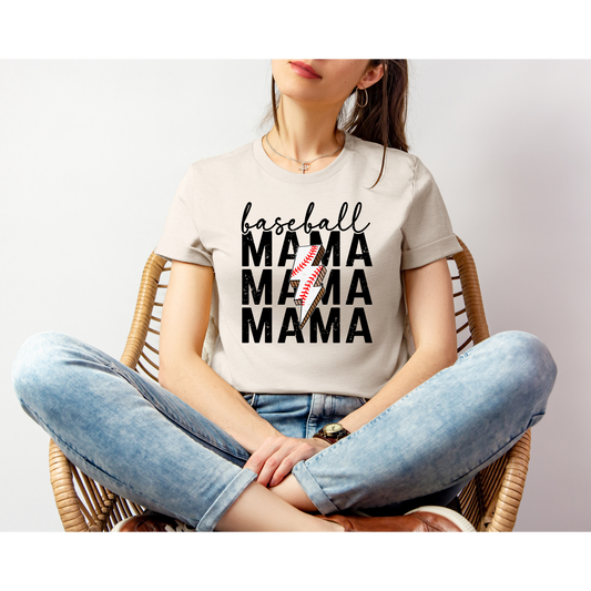 BASEBALL MAMA | Bella+Canvas XS-5XL