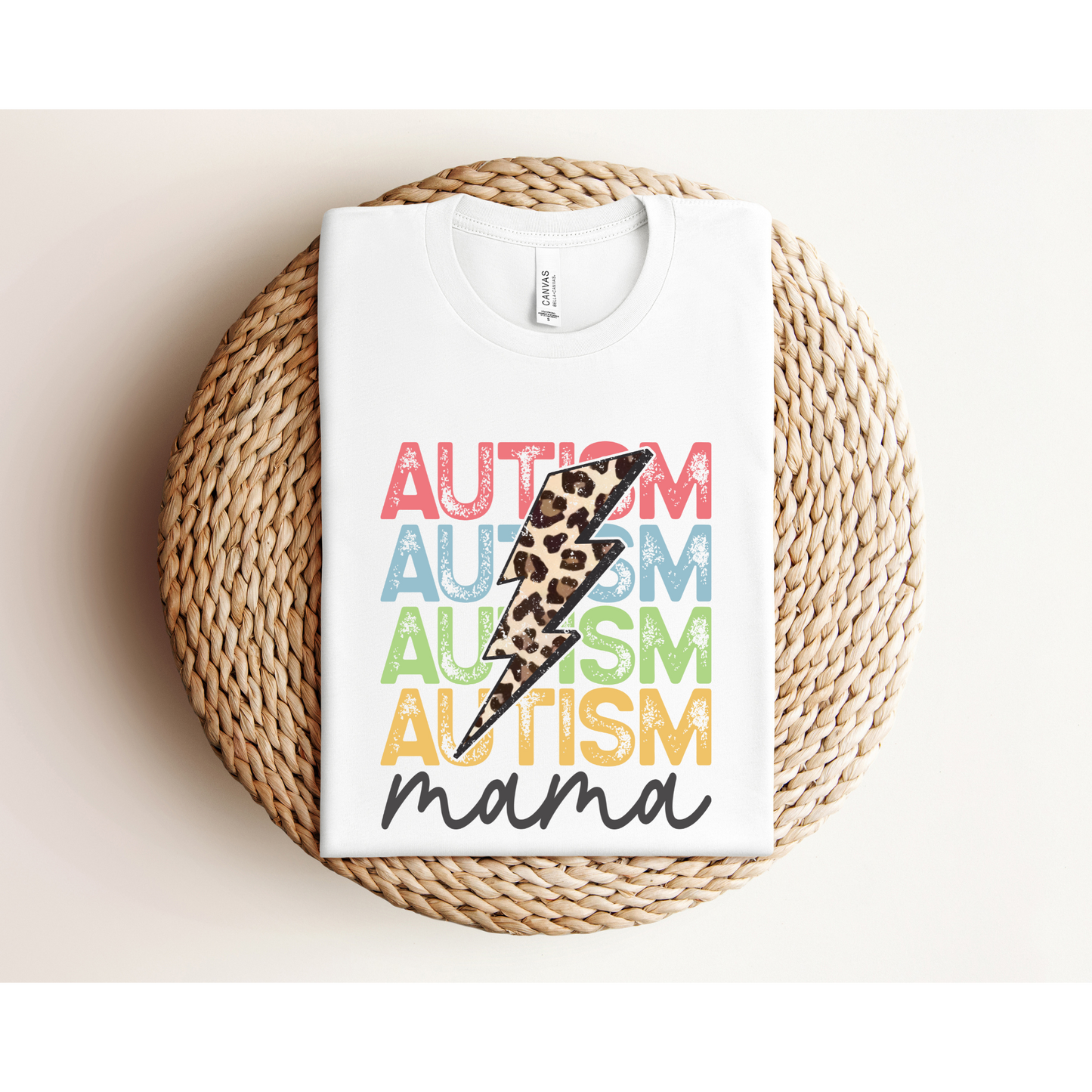 AUTISM MAMA | Tee | Bella+Canvas