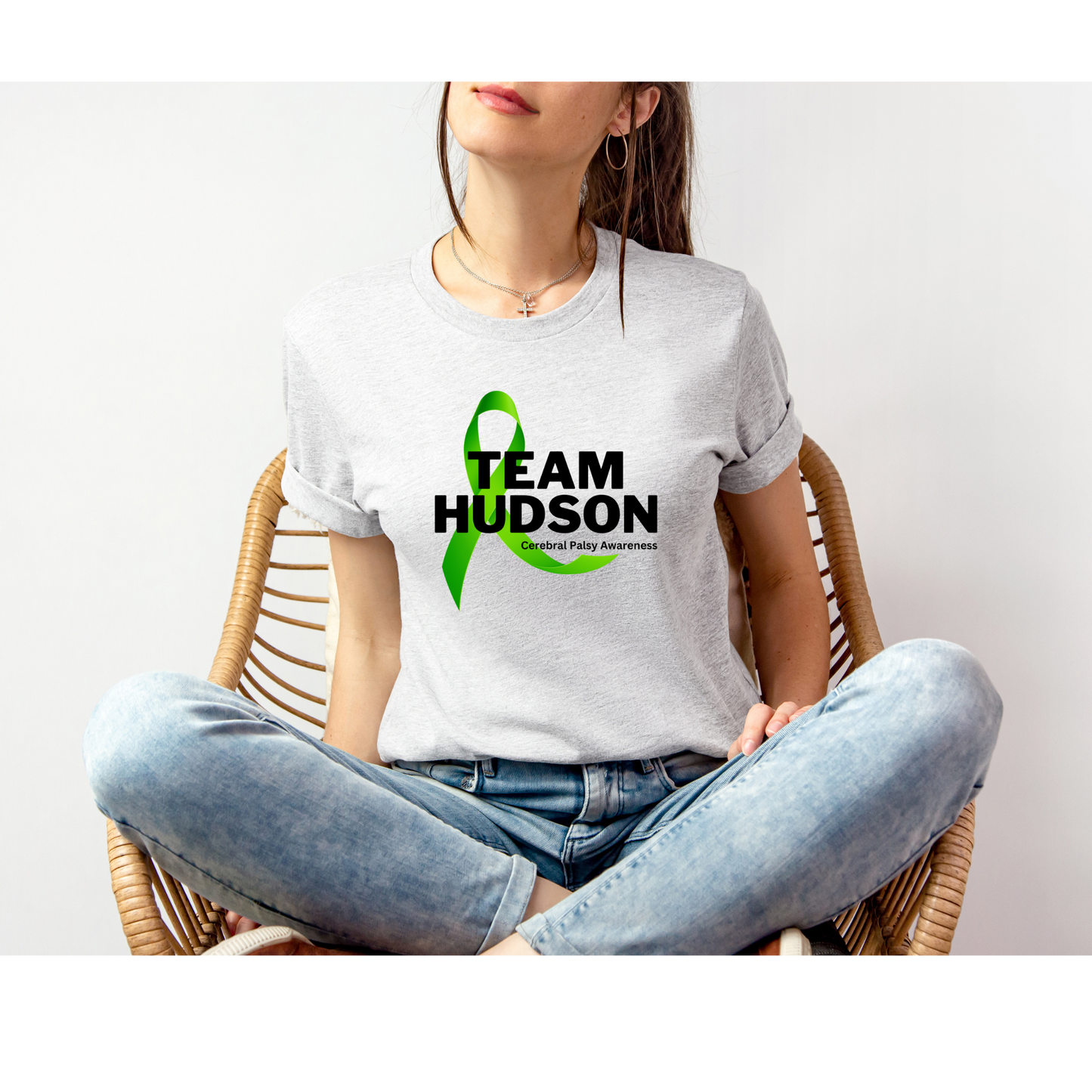 TEAM HUDSON (FRONT DESIGN ONLY) | Cerebral Palsy Awareness | TEE | Bella+Canvas