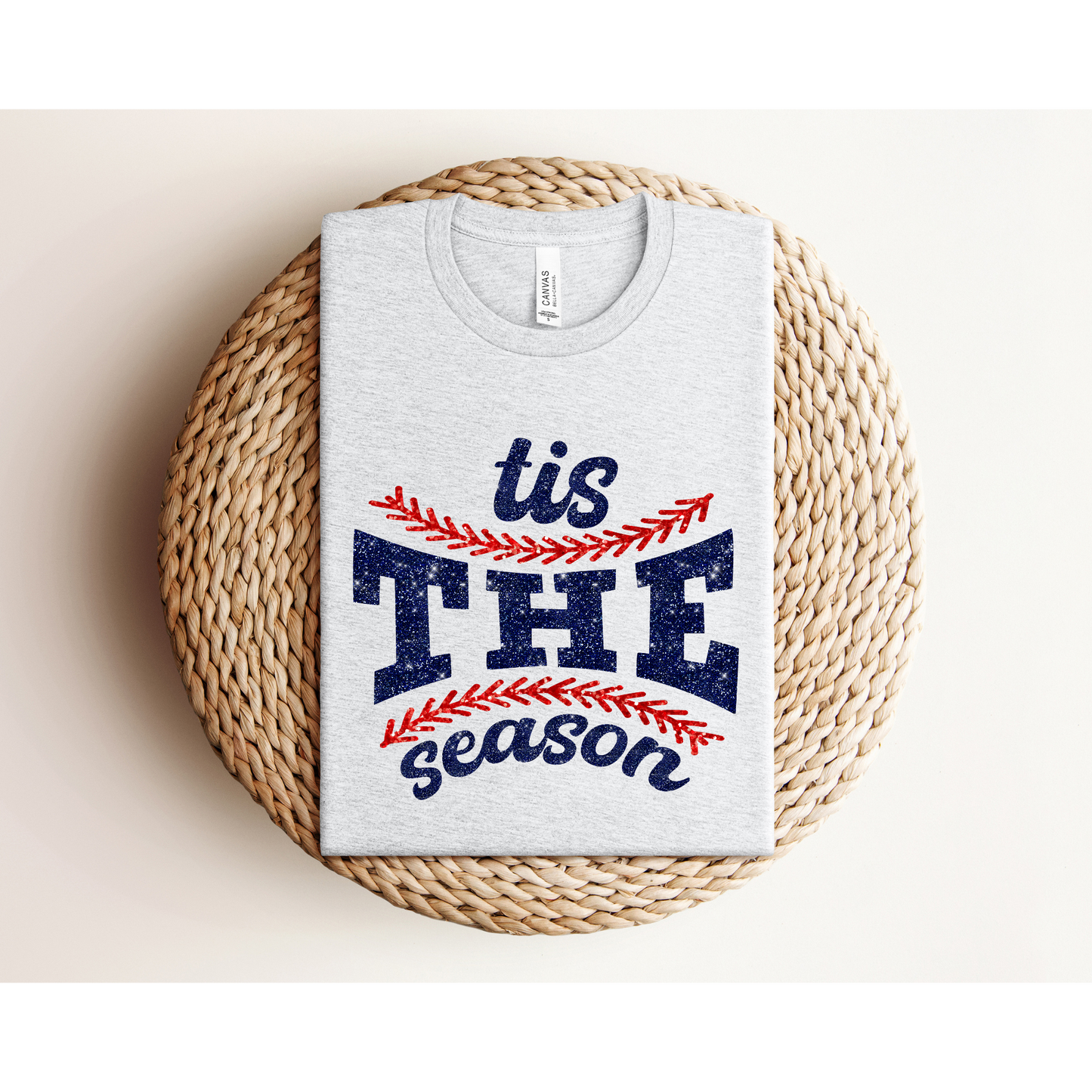 TIS THE SEASON | Baseball Mom | Bella+Canvas XS-5XL