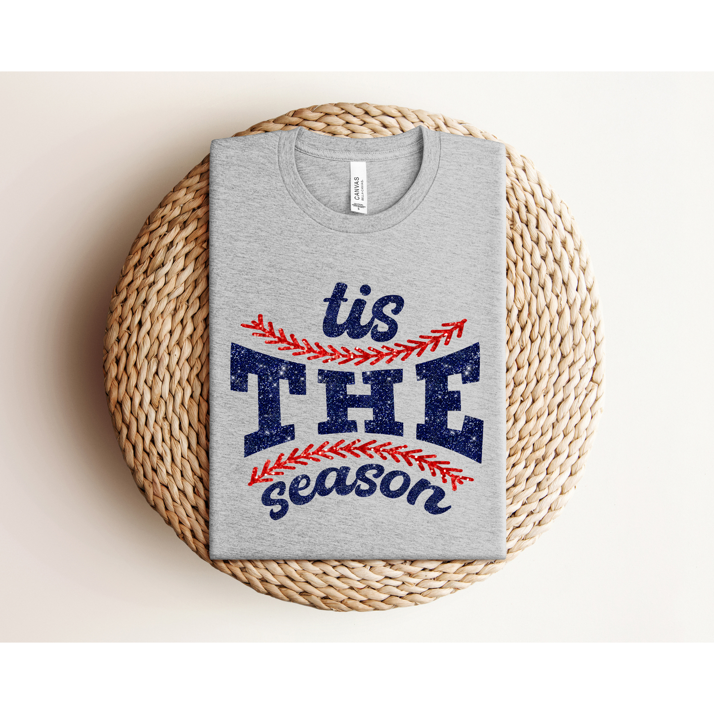 TIS THE SEASON | Baseball Mom | Bella+Canvas XS-5XL