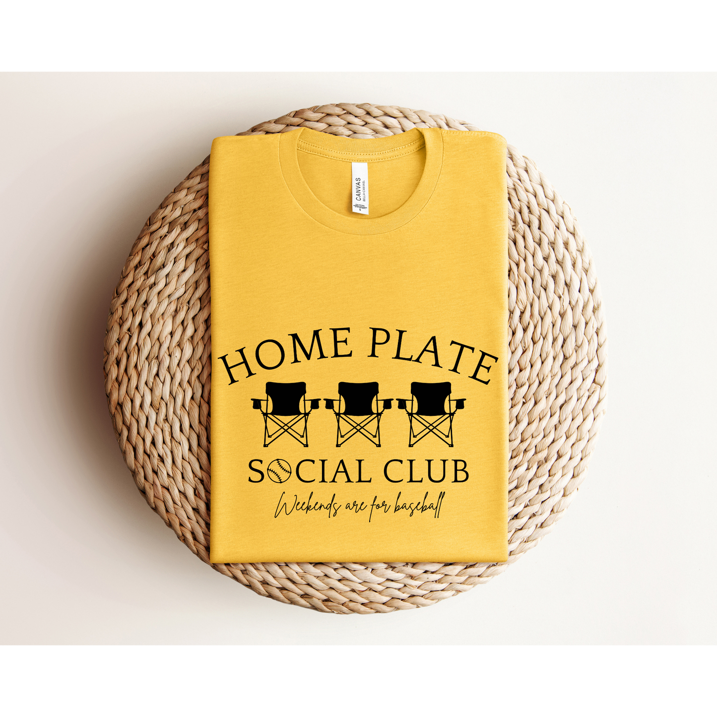 HOME PLATE SOCIAL CLUB | Baseball Mom | Bella+Canvas XS-5XL