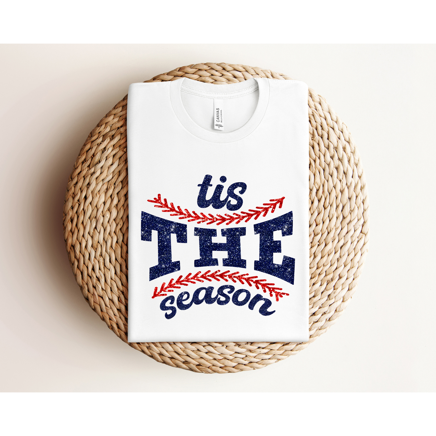 TIS THE SEASON | Baseball Mom | Bella+Canvas XS-5XL