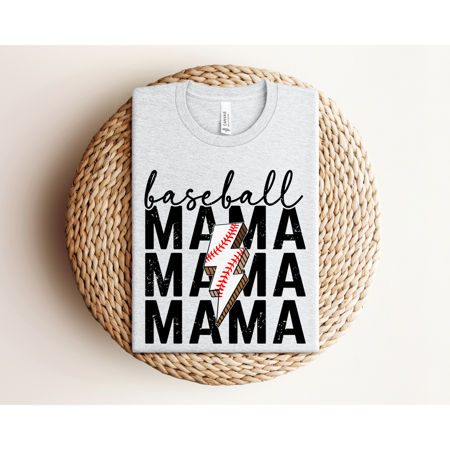 BASEBALL MAMA | Bella+Canvas XS-5XL