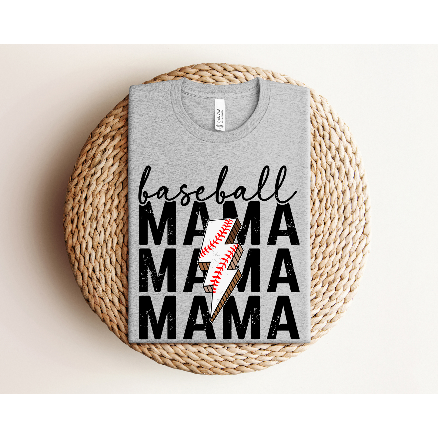 BASEBALL MAMA | Bella+Canvas XS-5XL