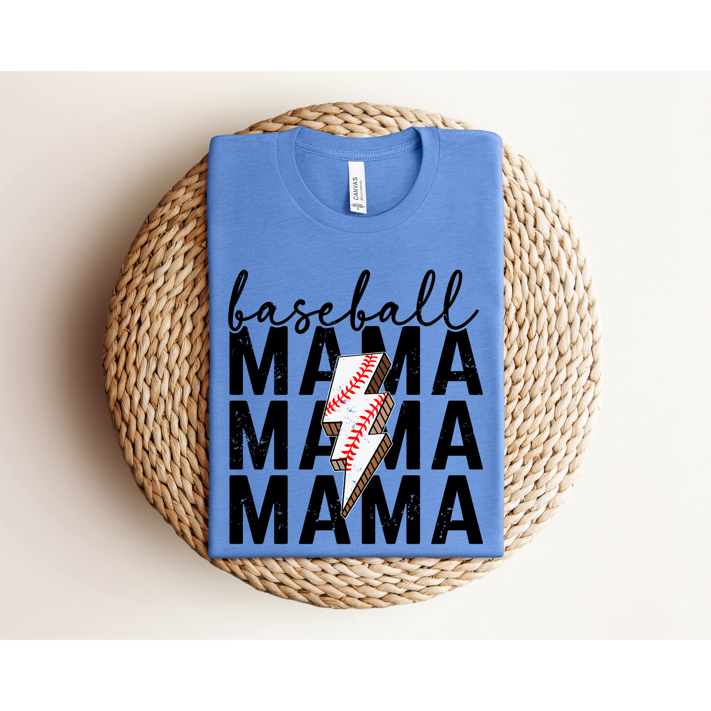 BASEBALL MAMA | Bella+Canvas XS-5XL