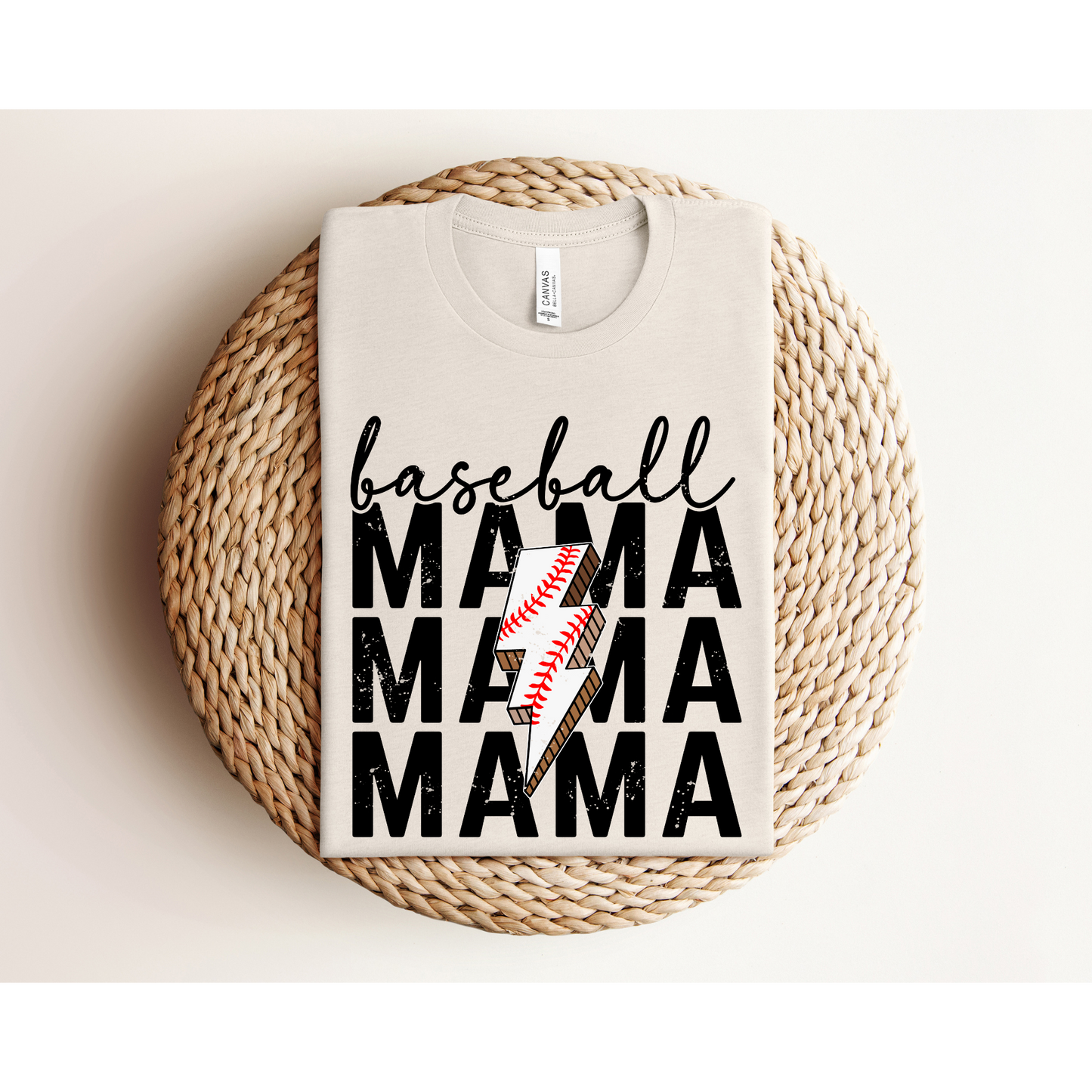 BASEBALL MAMA | Bella+Canvas XS-5XL