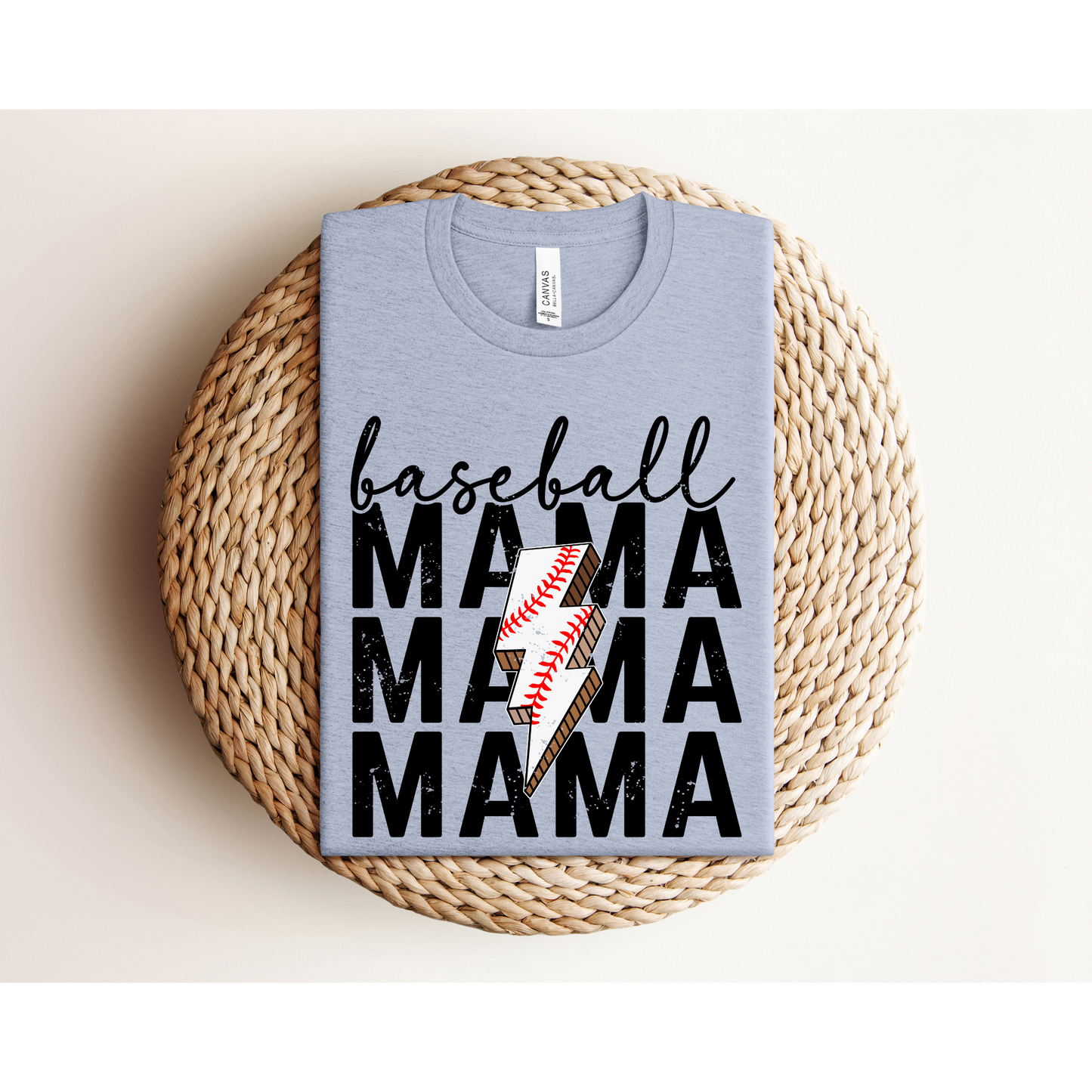 BASEBALL MAMA | Bella+Canvas XS-5XL