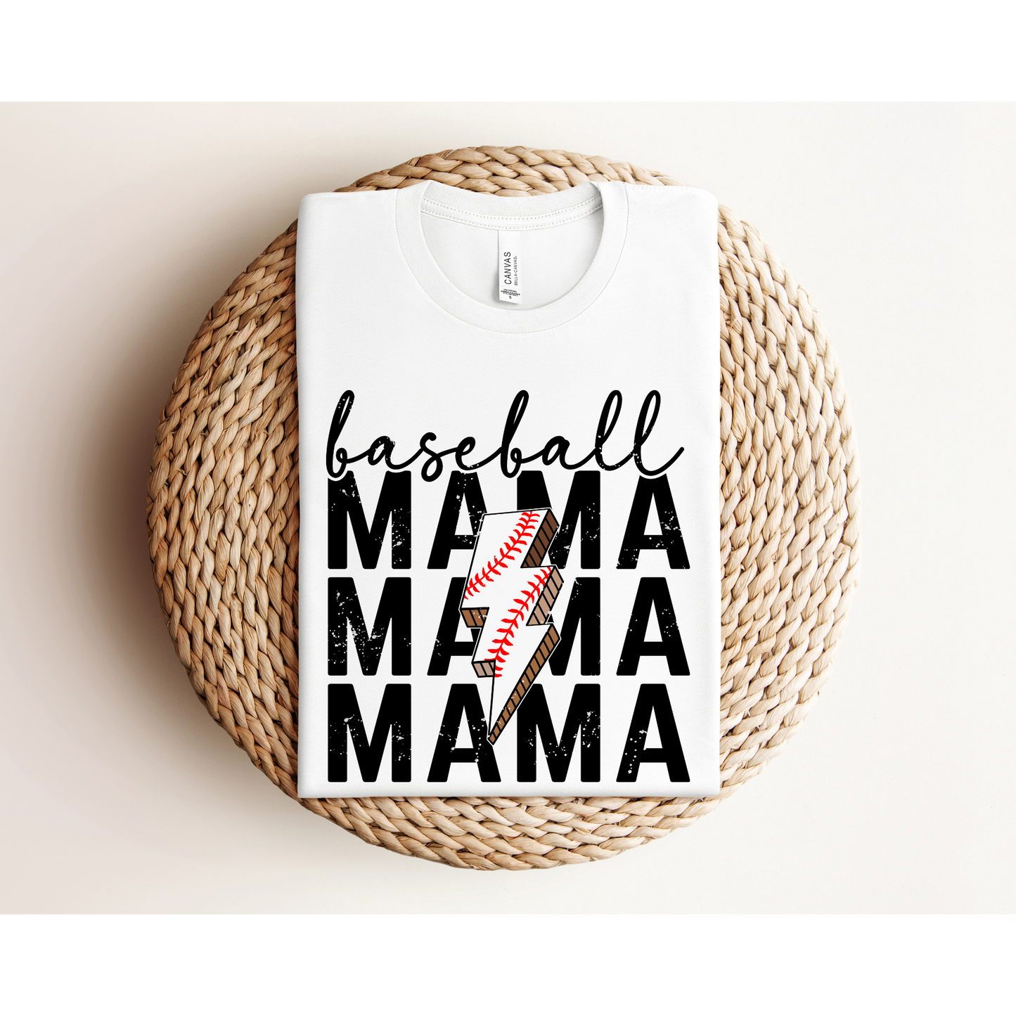 BASEBALL MAMA | Bella+Canvas XS-5XL