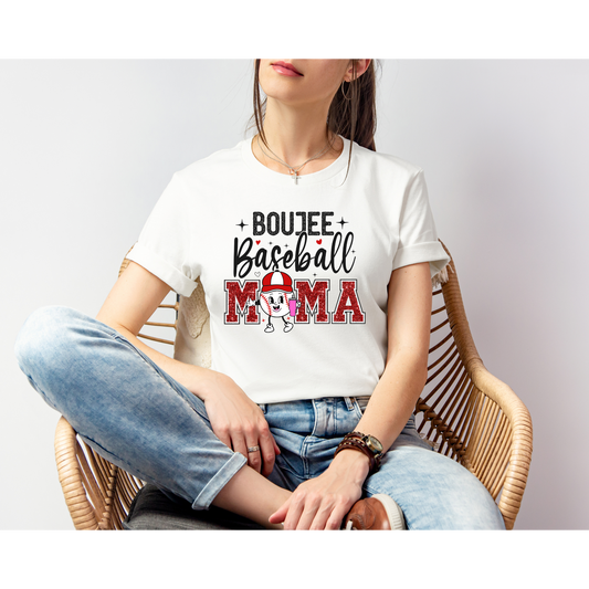 BOUJEE BASEBALL MOM | Baseball Mom | Bella+Canvas XS-5XL