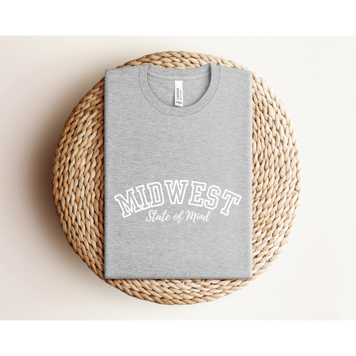 MIDWEST STATE OF MIND | TEE | Bella + Canvas