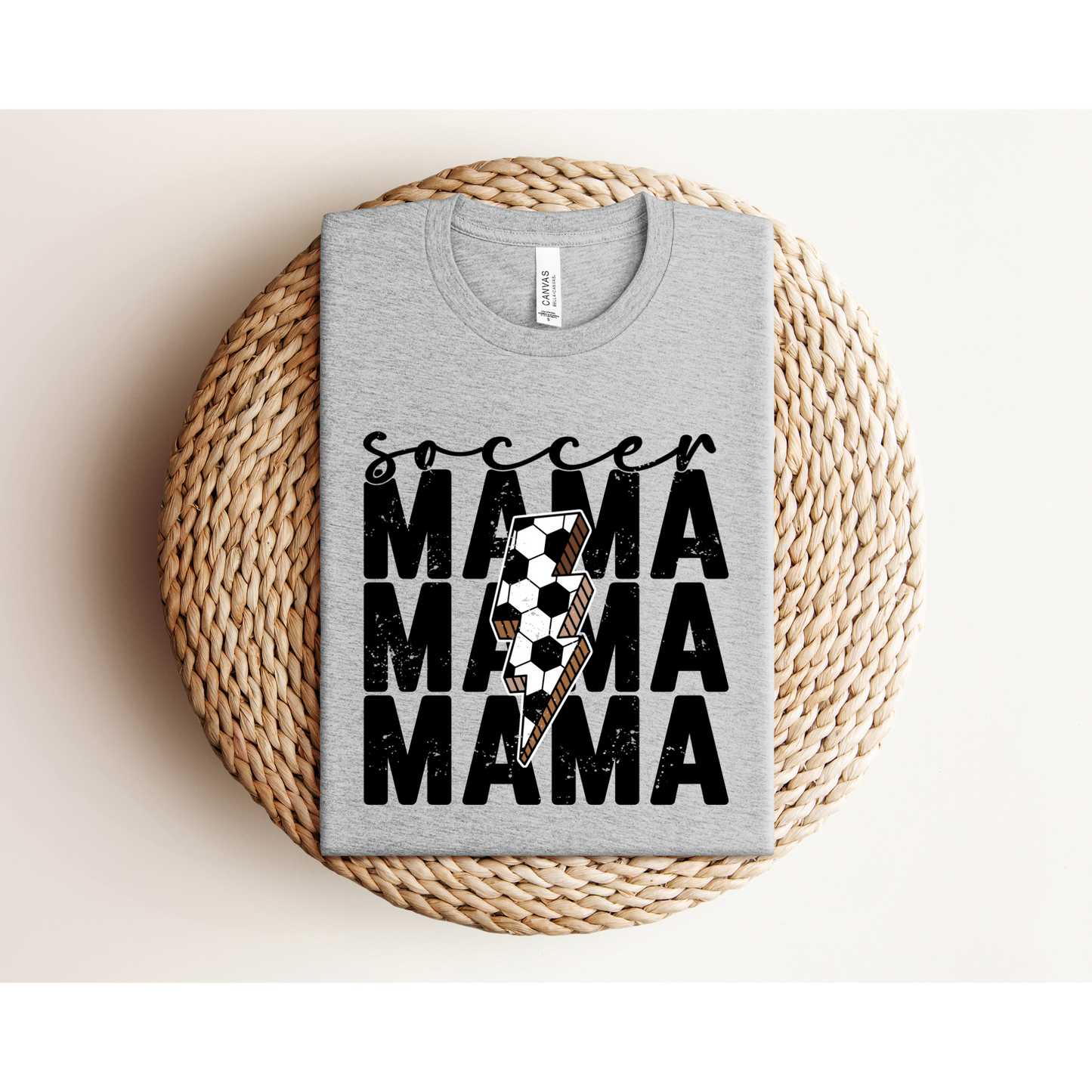 SOCCER MAMA | Bella+Canvas XS-5XL