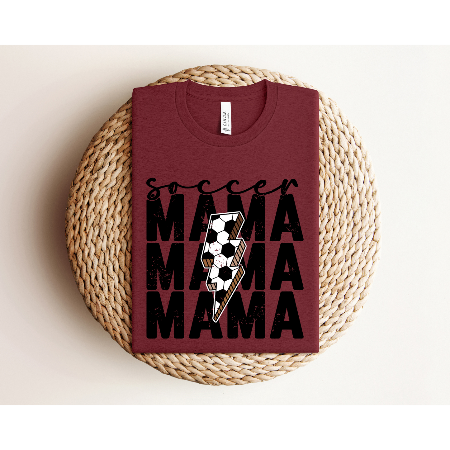 SOCCER MAMA | Bella+Canvas XS-5XL