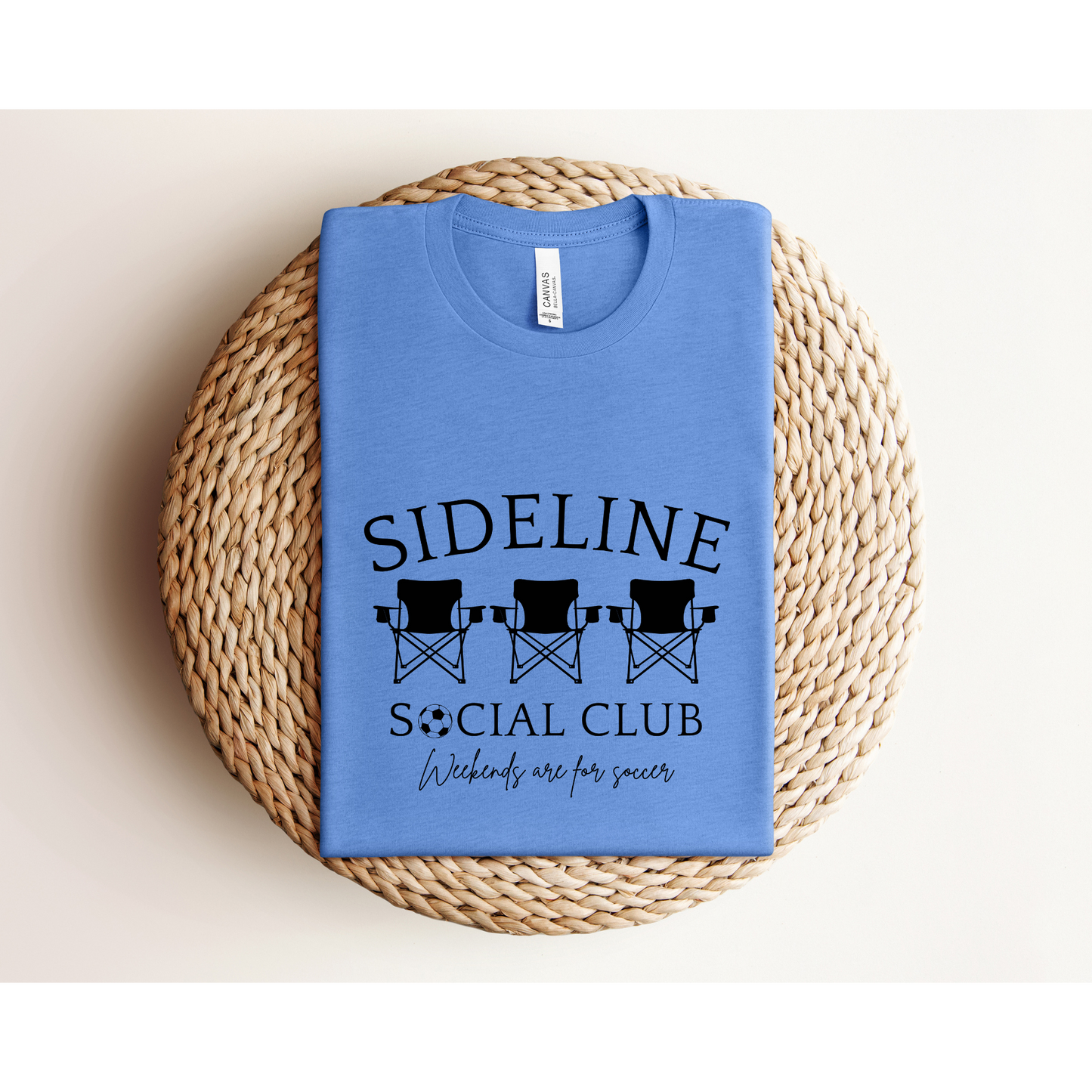 SIDELINE SOCIAL CLUB | Soccer Mom | Bella+Canvas XS-5XL