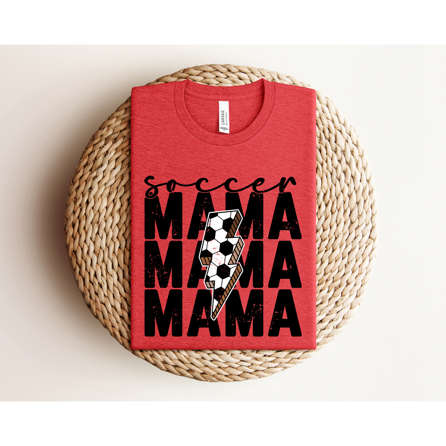 SOCCER MAMA | Bella+Canvas XS-5XL