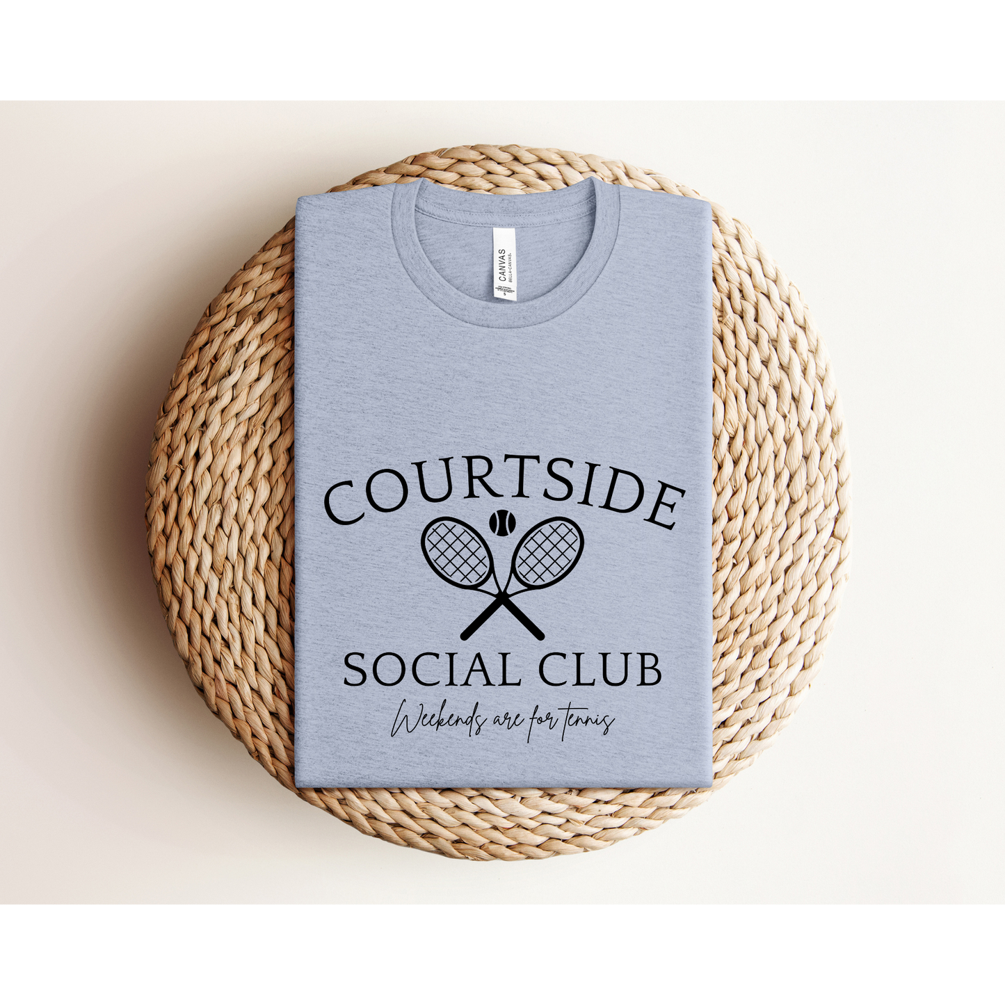 COURTSIDE SOCIAL CLUB | Tennis Mom | Bella+Canvas XS-5XL