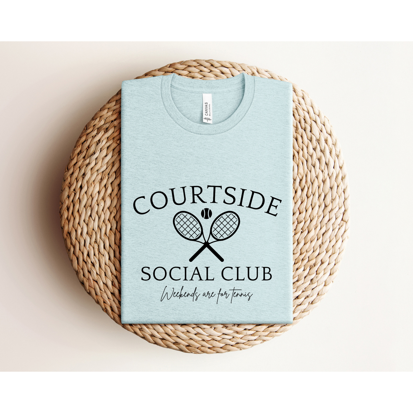 COURTSIDE SOCIAL CLUB | Tennis Mom | Bella+Canvas XS-5XL