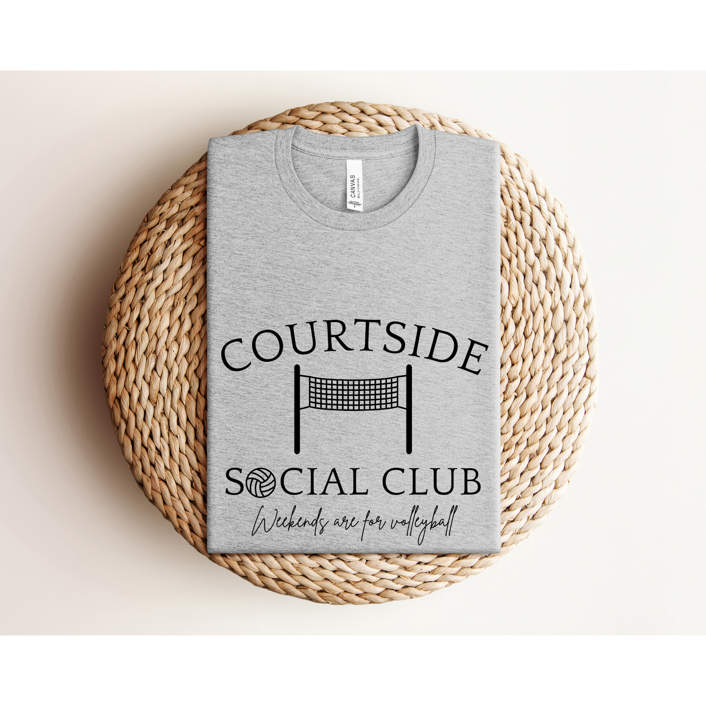 COURTSIDE SOCIAL CLUB | Volleyball Mom | Bella+Canvas XS-5XL