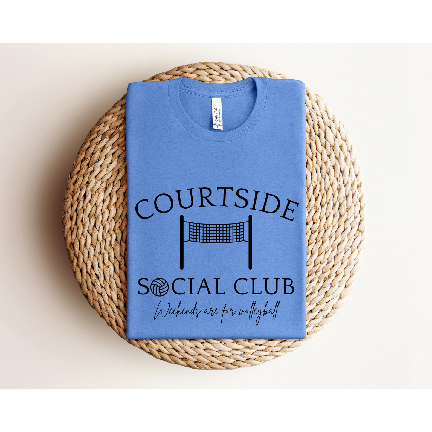 COURTSIDE SOCIAL CLUB | Volleyball Mom | Bella+Canvas XS-5XL