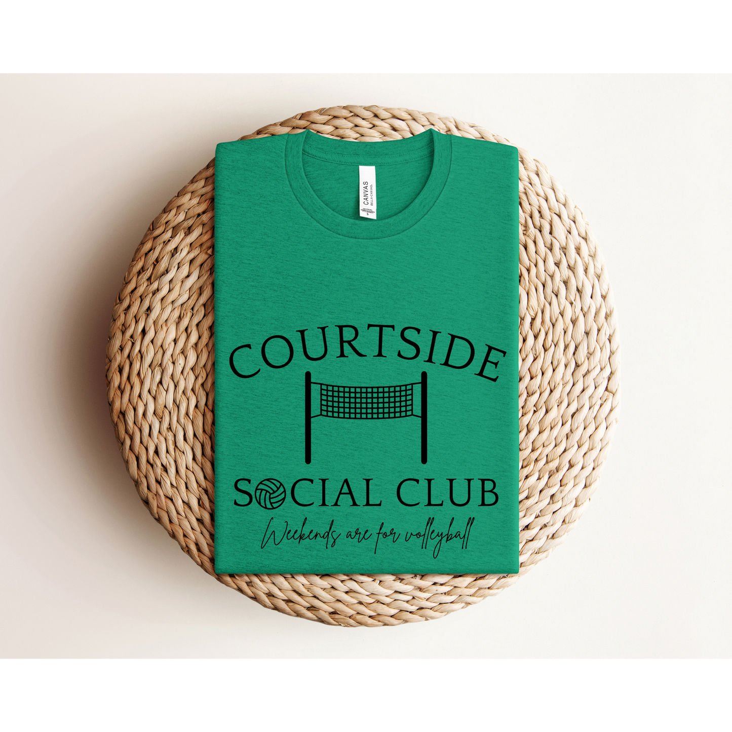 COURTSIDE SOCIAL CLUB | Volleyball Mom | Bella+Canvas XS-5XL