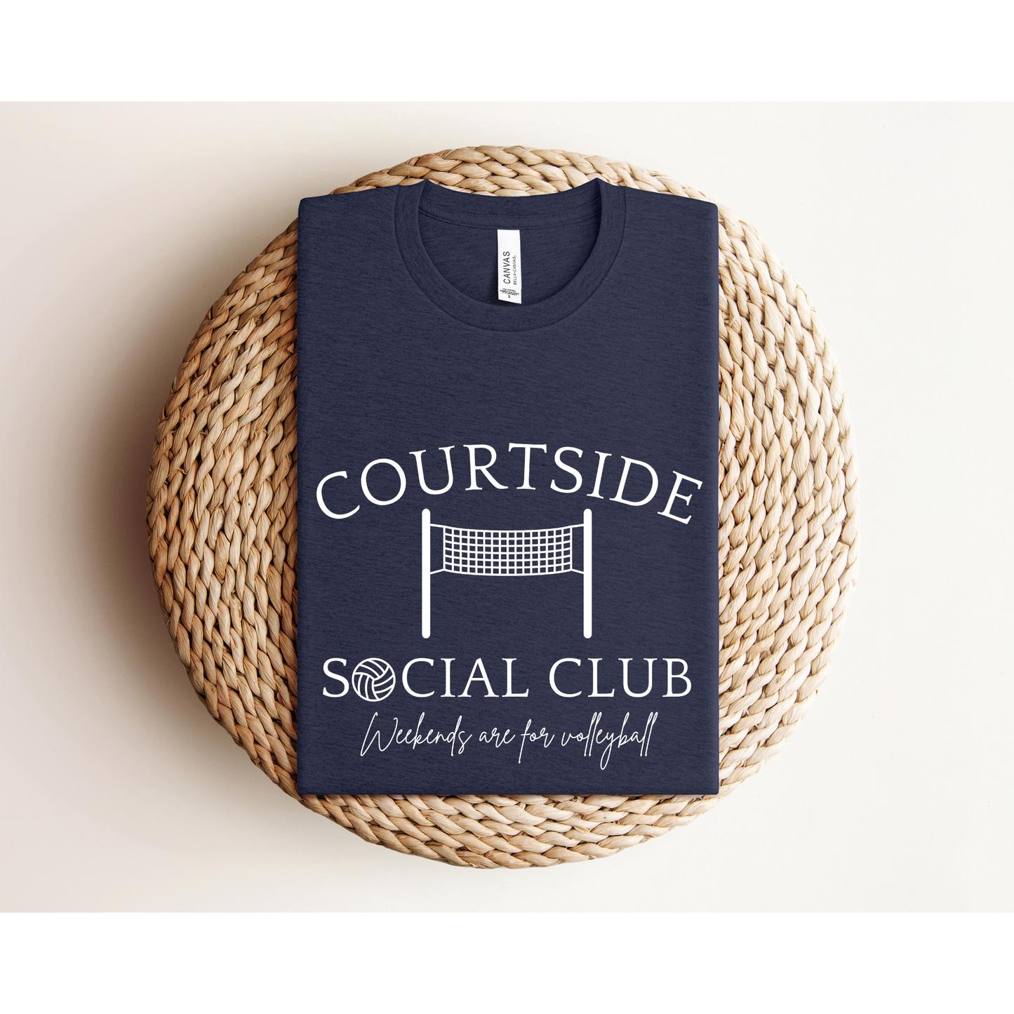 COURTSIDE SOCIAL CLUB | Volleyball Mom | Bella+Canvas XS-5XL