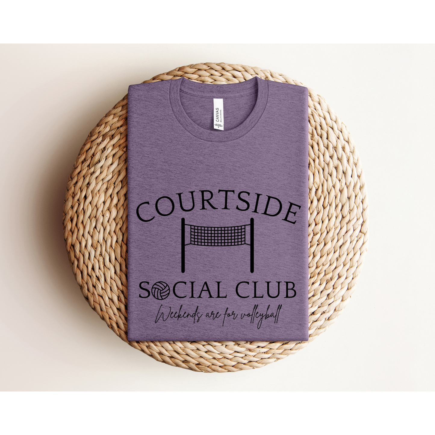 COURTSIDE SOCIAL CLUB | Volleyball Mom | Bella+Canvas XS-5XL