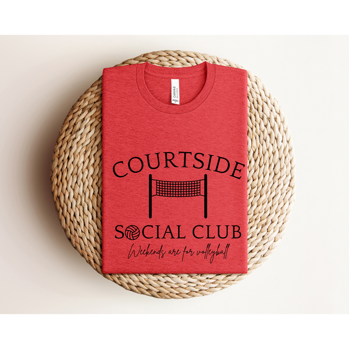 COURTSIDE SOCIAL CLUB | Volleyball Mom | Bella+Canvas XS-5XL