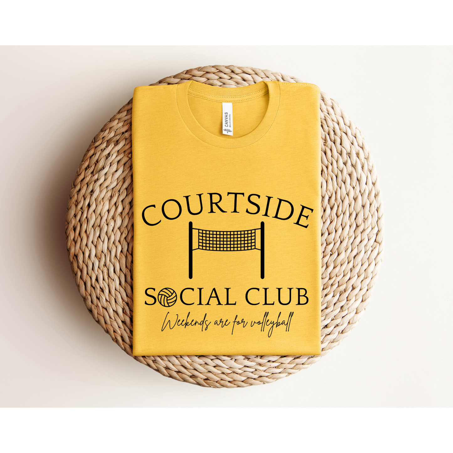 COURTSIDE SOCIAL CLUB | Volleyball Mom | Bella+Canvas XS-5XL