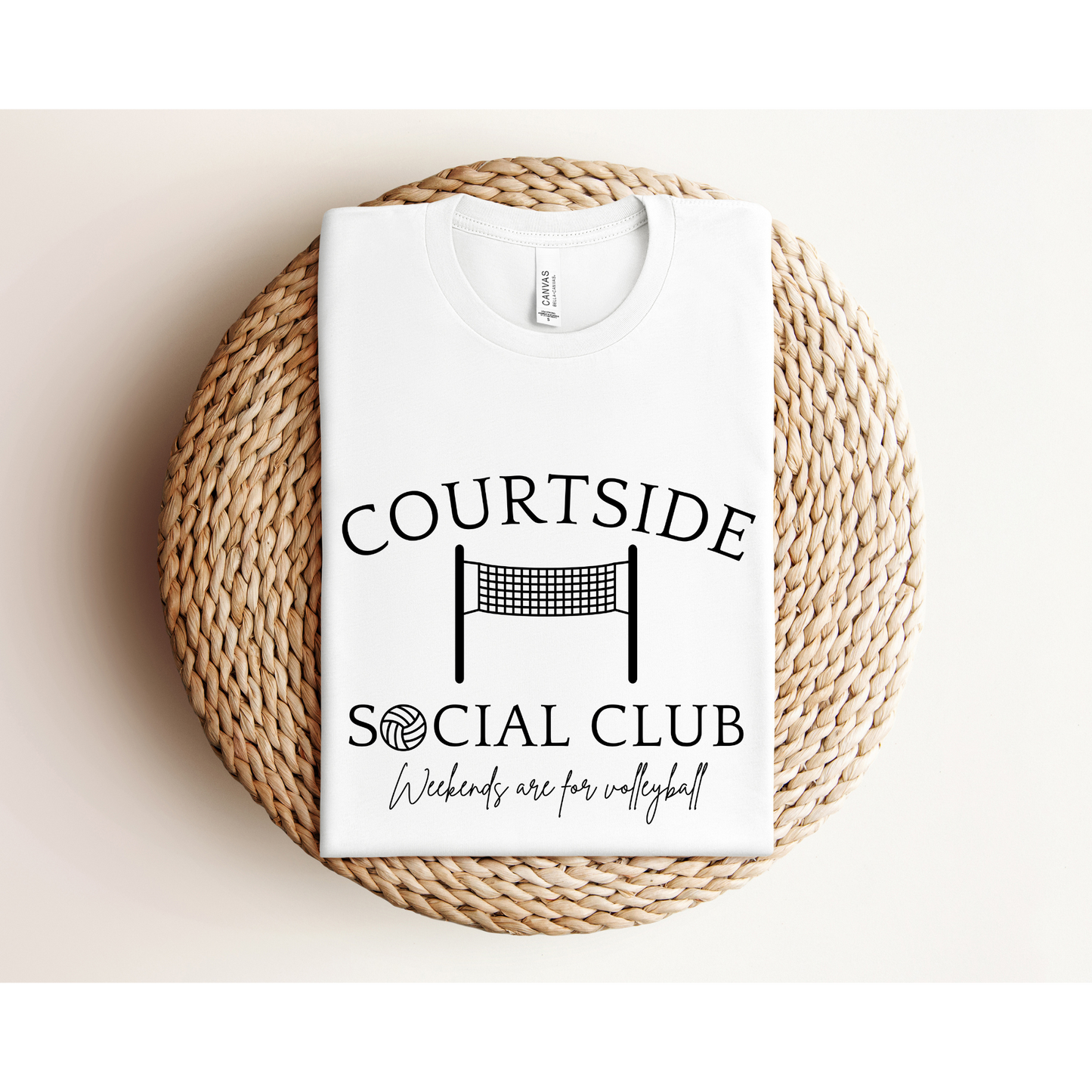 COURTSIDE SOCIAL CLUB | Volleyball Mom | Bella+Canvas XS-5XL